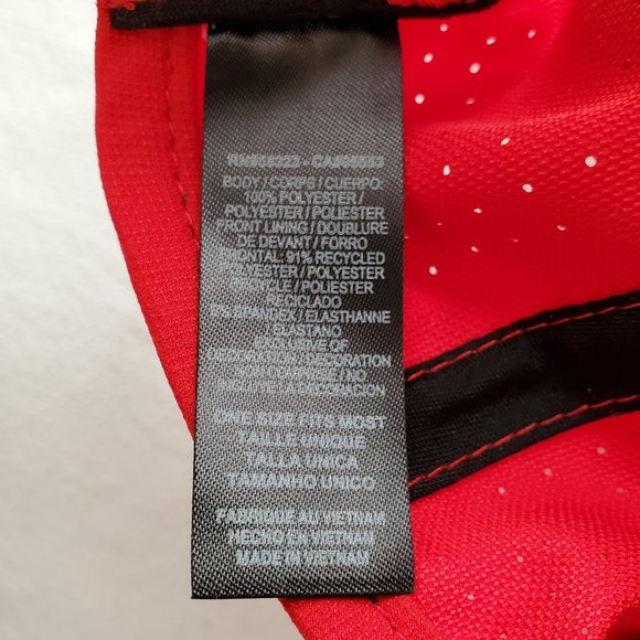 Nike Golf Hat Red Lightweight Breathable Adjustable - Picture 3 of 7